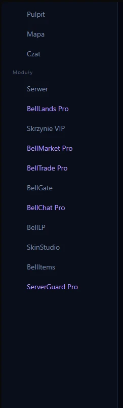 Nawigacja BellHub