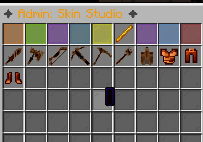 Admin: Skin Studio